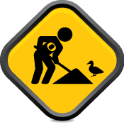 Small illustration of construction worker