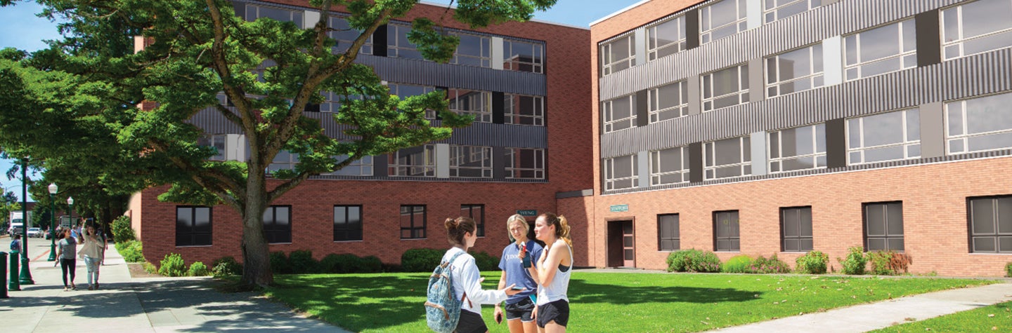 Earl Hall exterior remodel