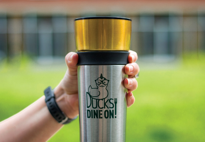 Photo of Ducks Dine On Thermos included with 100 meal plan